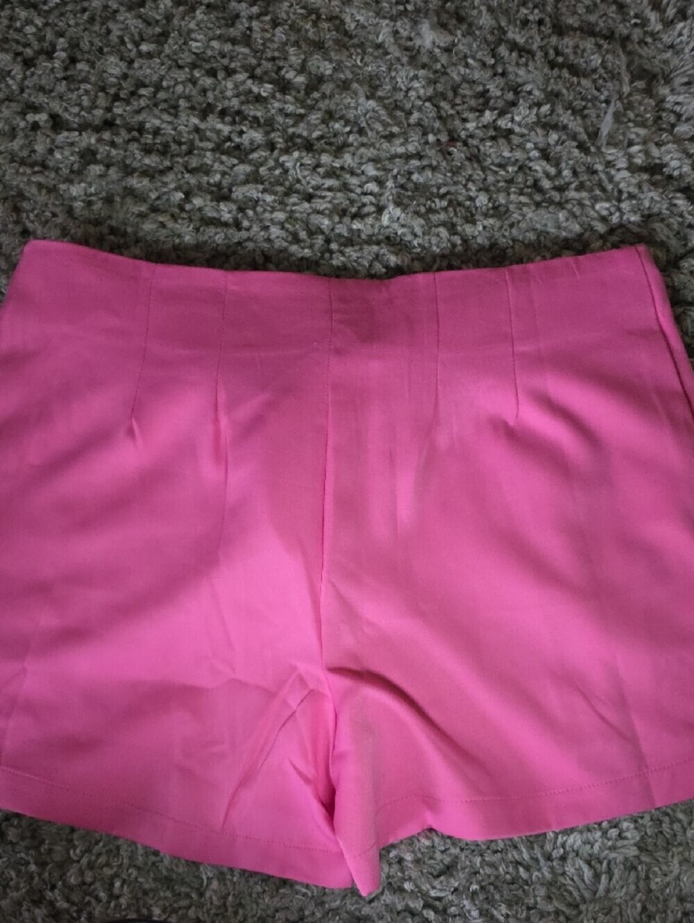 HYFVE Vibrant Pink High-Waist Tailored Women's Shorts - Picture 7 of 7